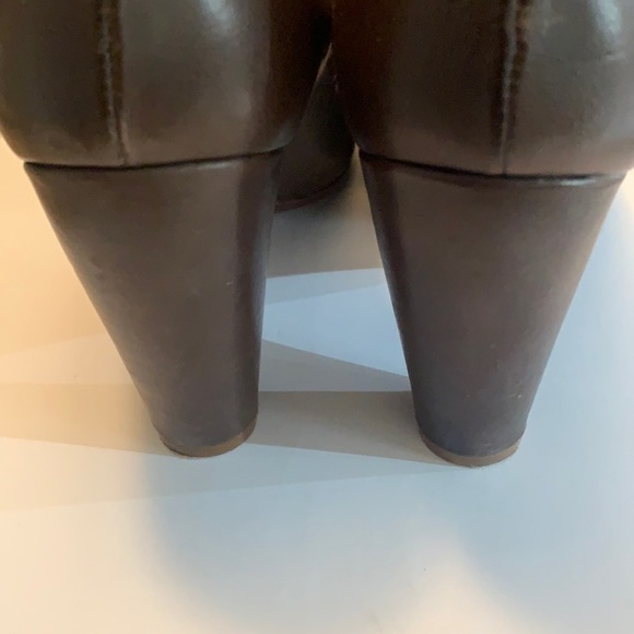 Chie Mihara Brown Leather Booties - Women’s Size 39 - Picture 5 of 8